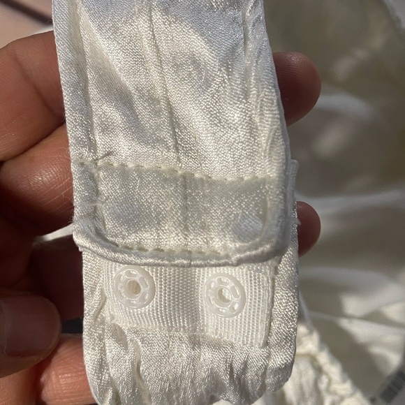 Zara Cream Satin Garment - Picture 5 of 9